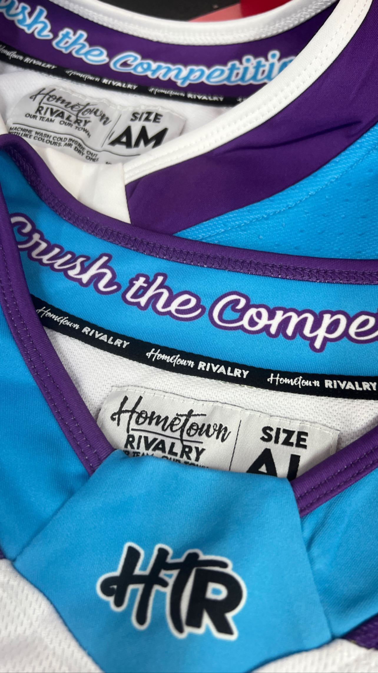 HTR custom jersey details