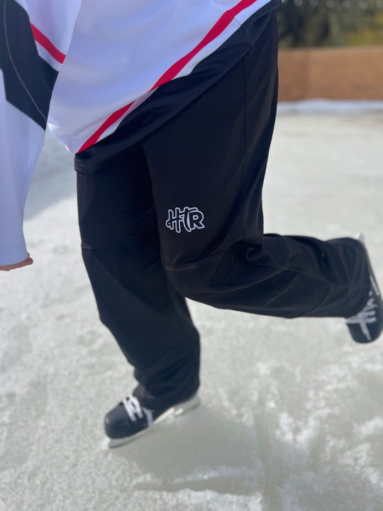 skating while wearing ringette pant