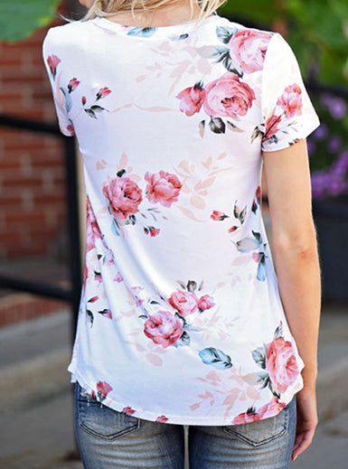 Lady of Shalott Floral Tee