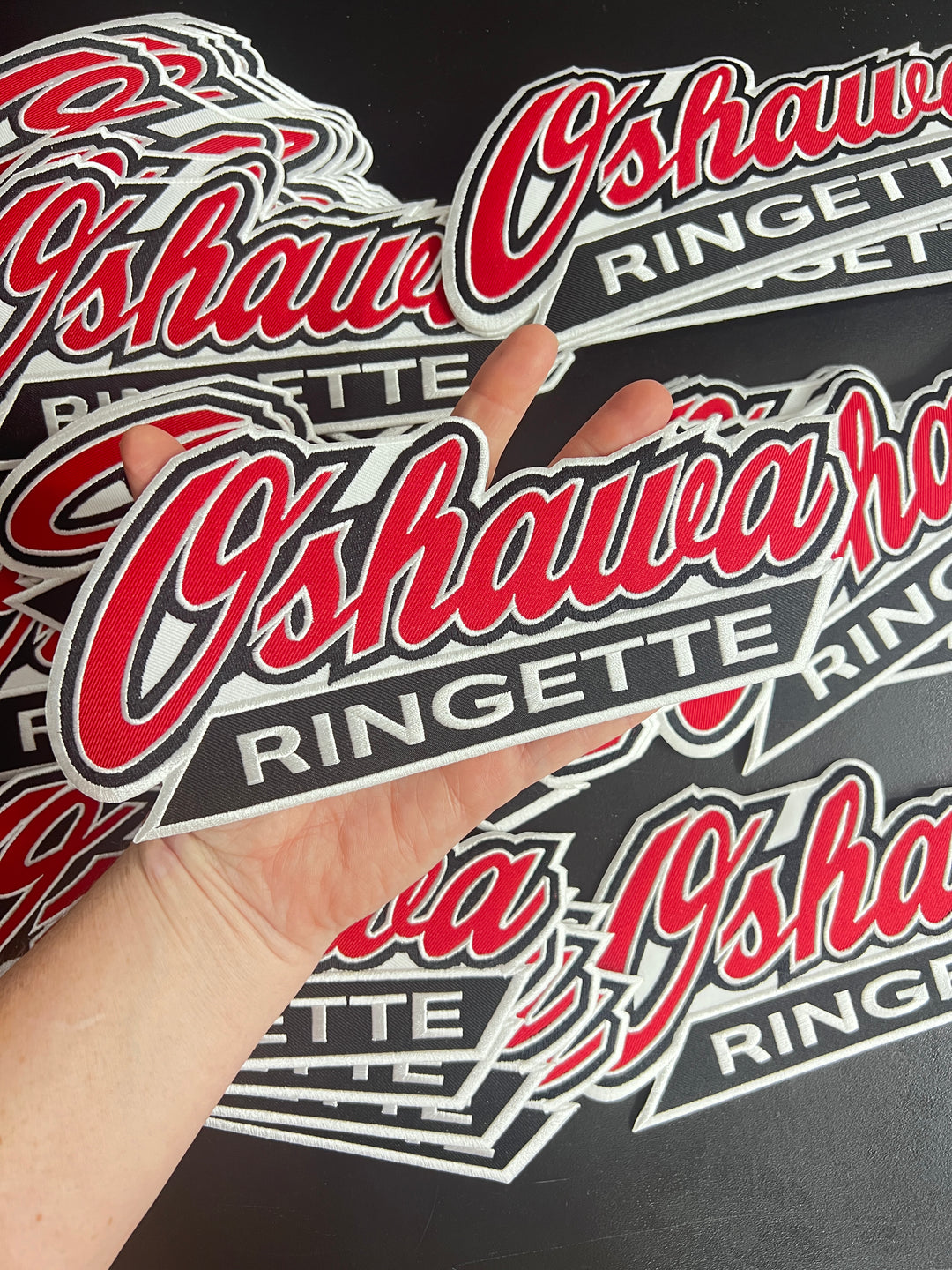 Oshawa Ringette Oversized Patch