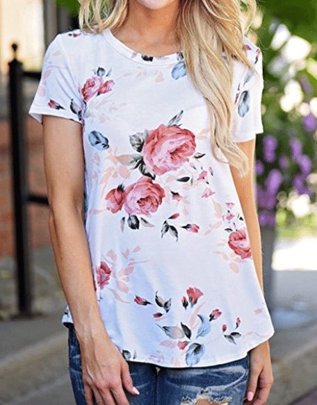 Lady of Shalott Floral Tee