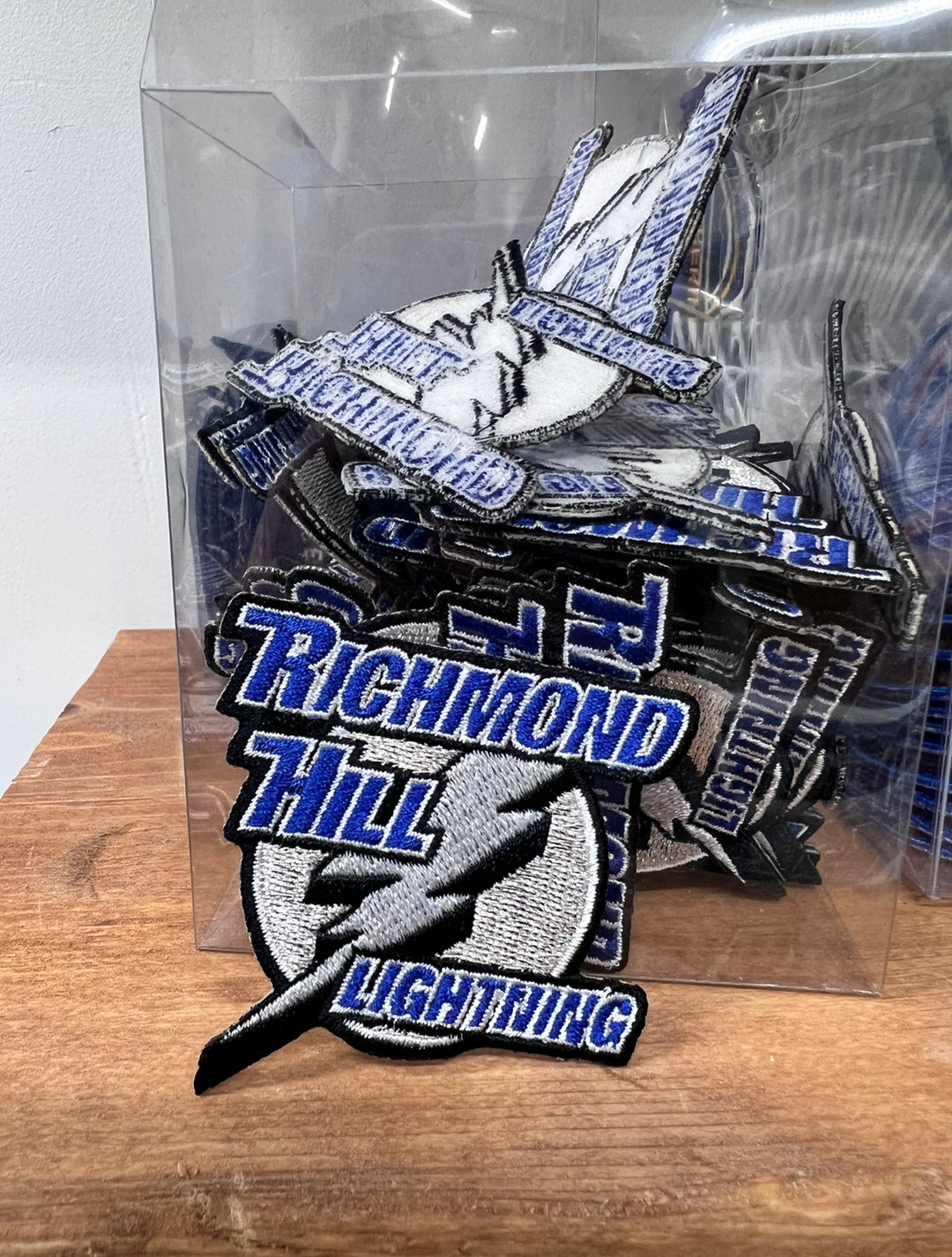Richmond Hill Lightning Ringette Iron On or Sew On Patch