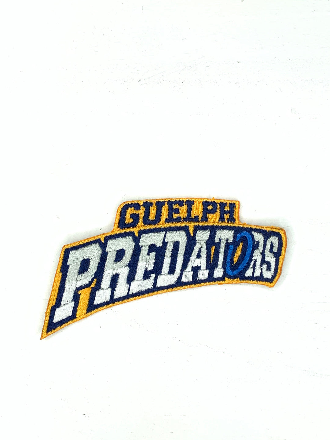 Guelph Predators Ringette Iron On Patch- Wording only