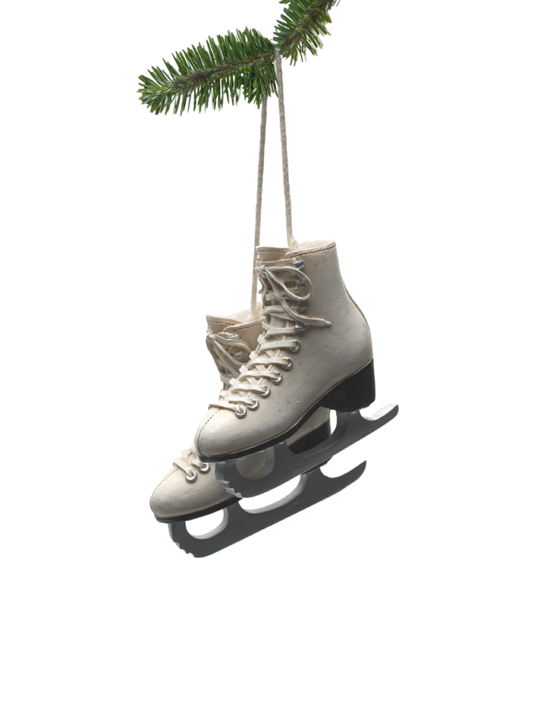 Figure Ice Skates Christmas Ornament