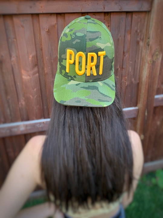 Multicam® PORT Snapback Cap-Yellow Gold