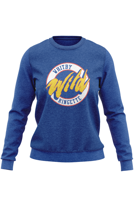 Whitby Wild Adult Heathered Crewneck Sweatshirt