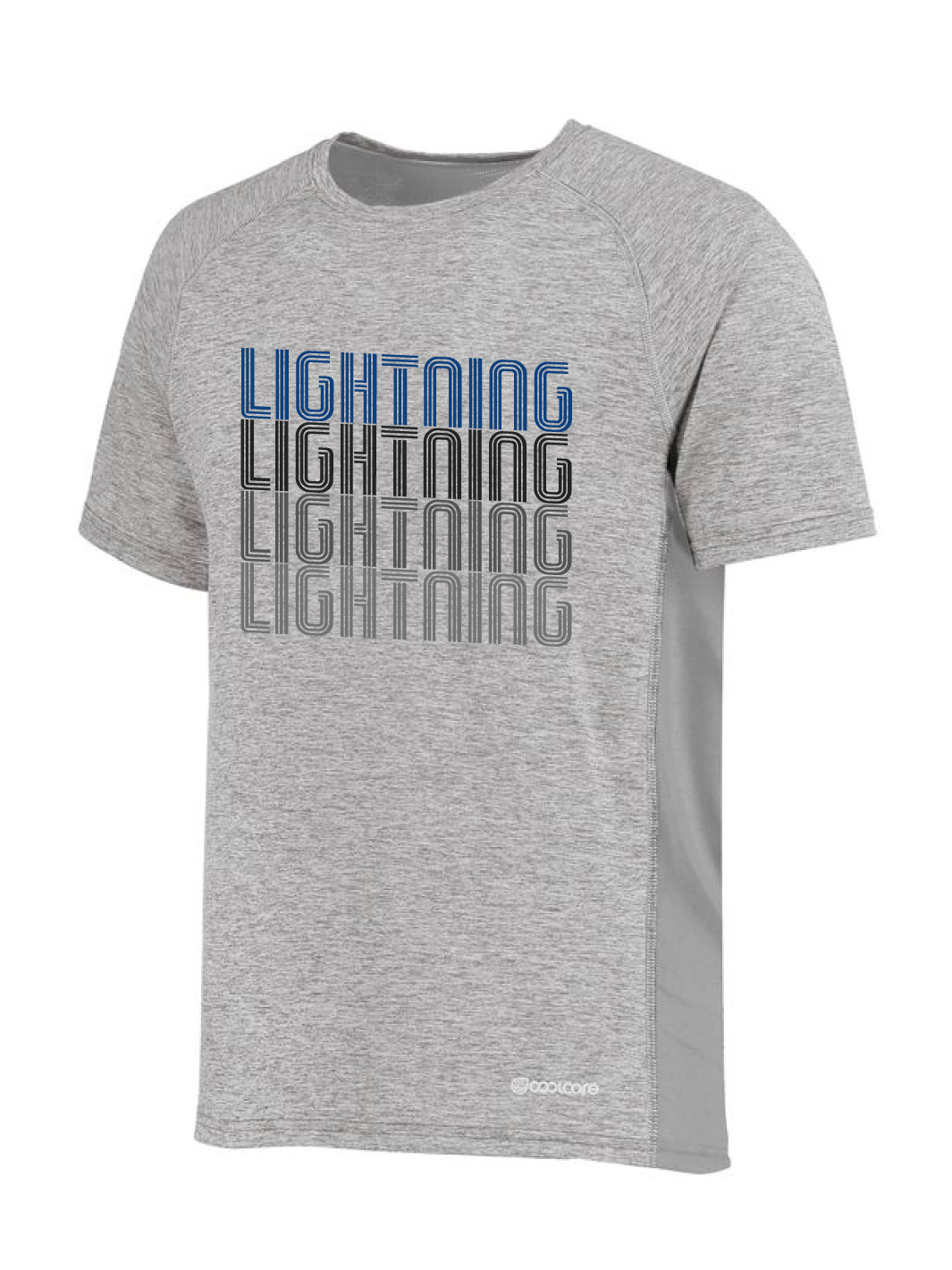 Richmond Hill Lightning Ringette Short Sleeve Training Tee-Youth